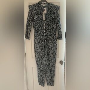 Veronica Beard Tanay Jumpsuit NWT 6